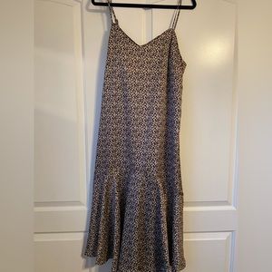 Leopard Print Slip Dress